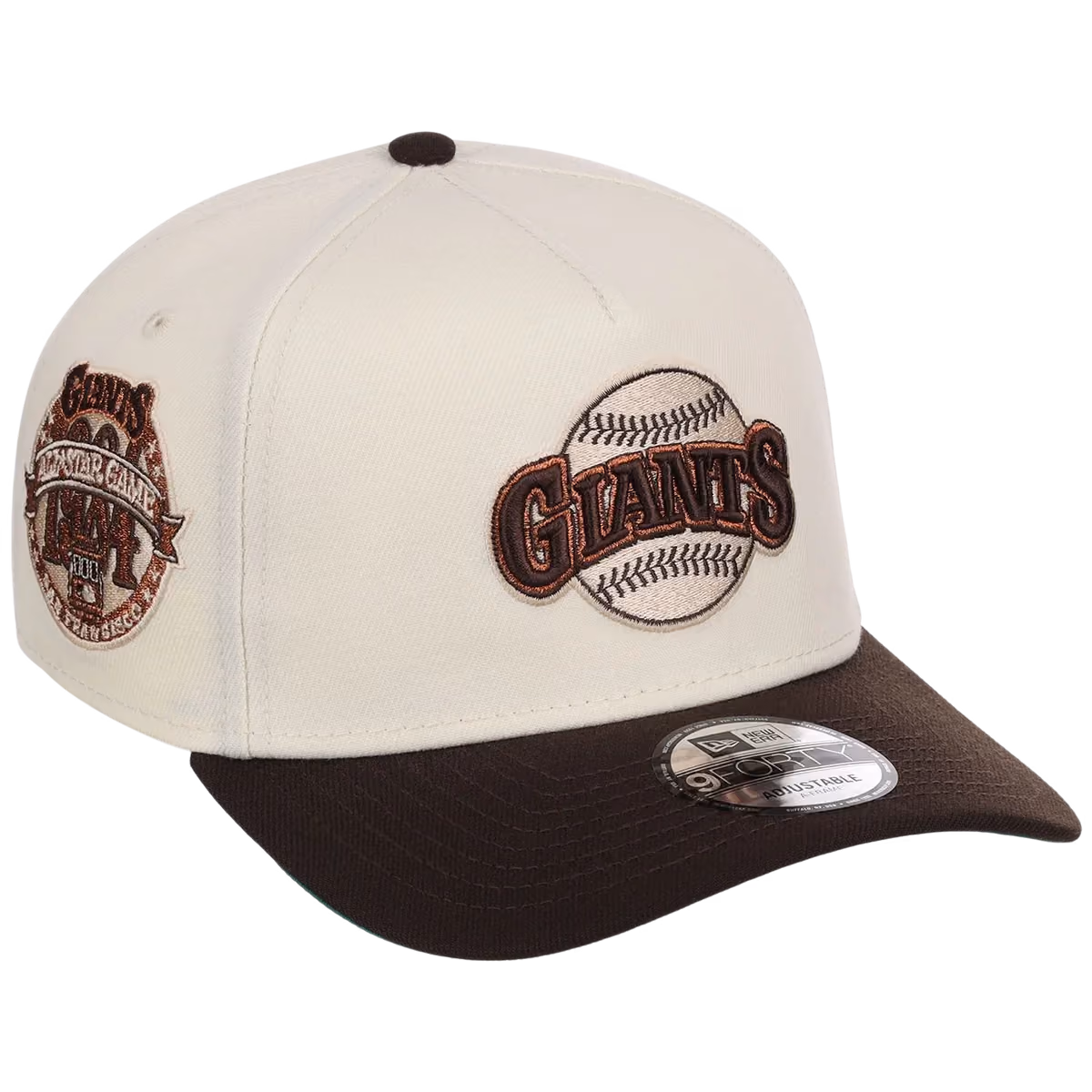 San Francisco Giants MLB Walnut Reserve New Era 9FORTY A-Frame front view