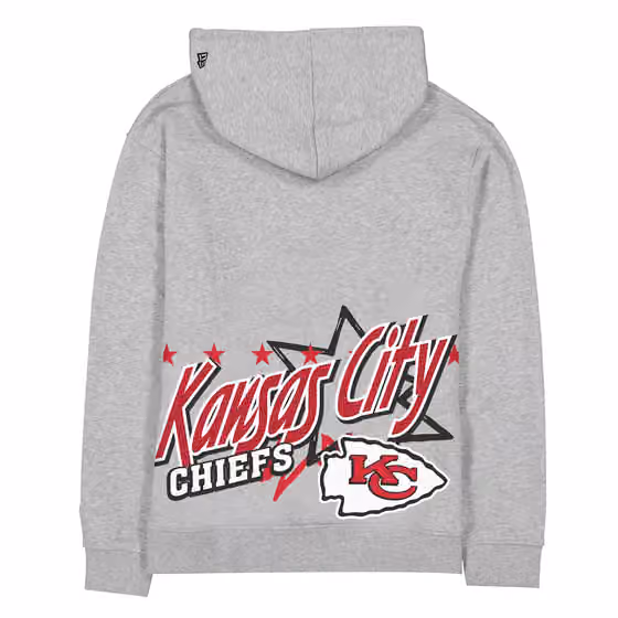 Kansas City Chiefs Sport Classics Oversized NFL Hoodie Gray view 2