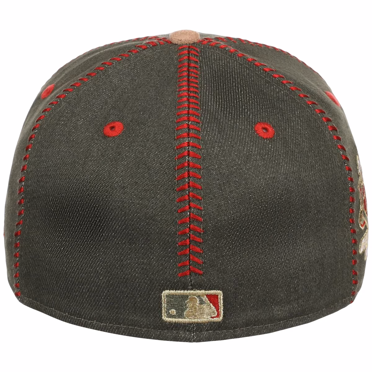 New York Yankees Michael Rainey Jr. x New York Yankees “With Love” New Era Collection - Olive New Era 59FIFTY detail view