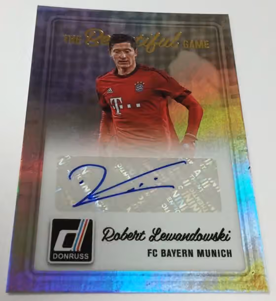 2016/17 Panini Donruss Soccer Hobby Box view 2