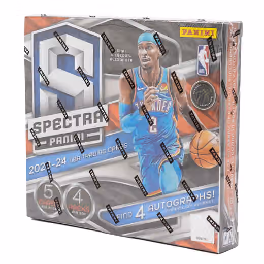 2023/24 Panini Spectra Basketball NBA Hobby Box view 1