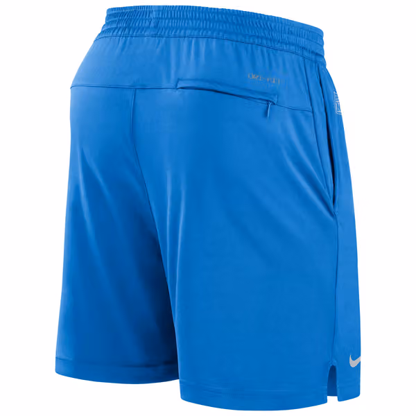 Los Angeles Chargers 2023 NFL Sideline Nike Dri-FIT Shorts Blue view 2