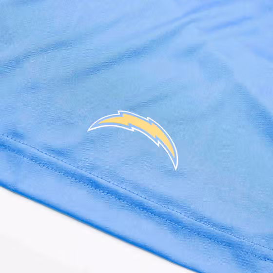Los Angeles Chargers 2023 NFL Sideline Nike Dri-FIT Shorts Blue view 3