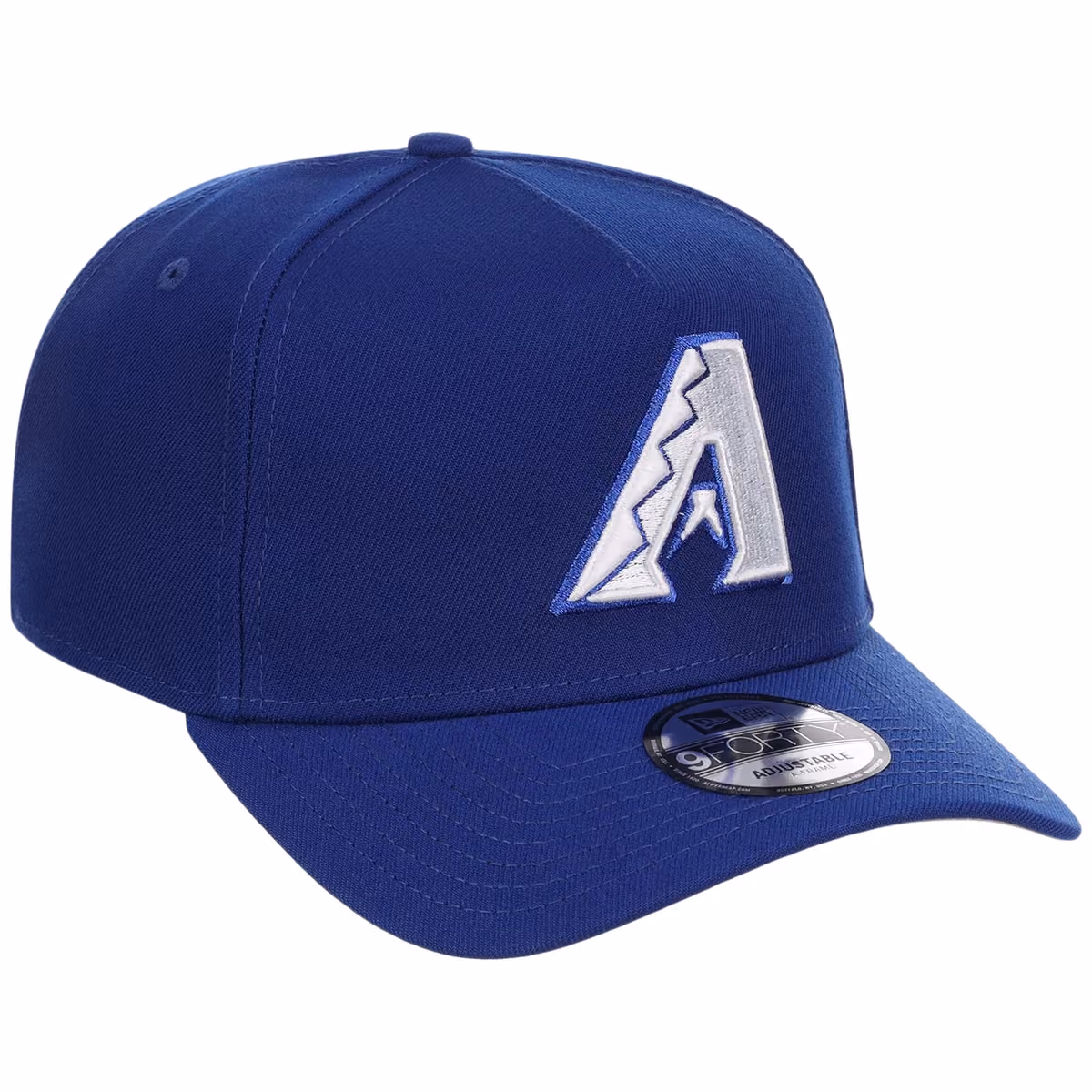 Arizona Diamondbacks MLB Royal Blue FASHION CORE New Era 9FORTY A-Frame front view