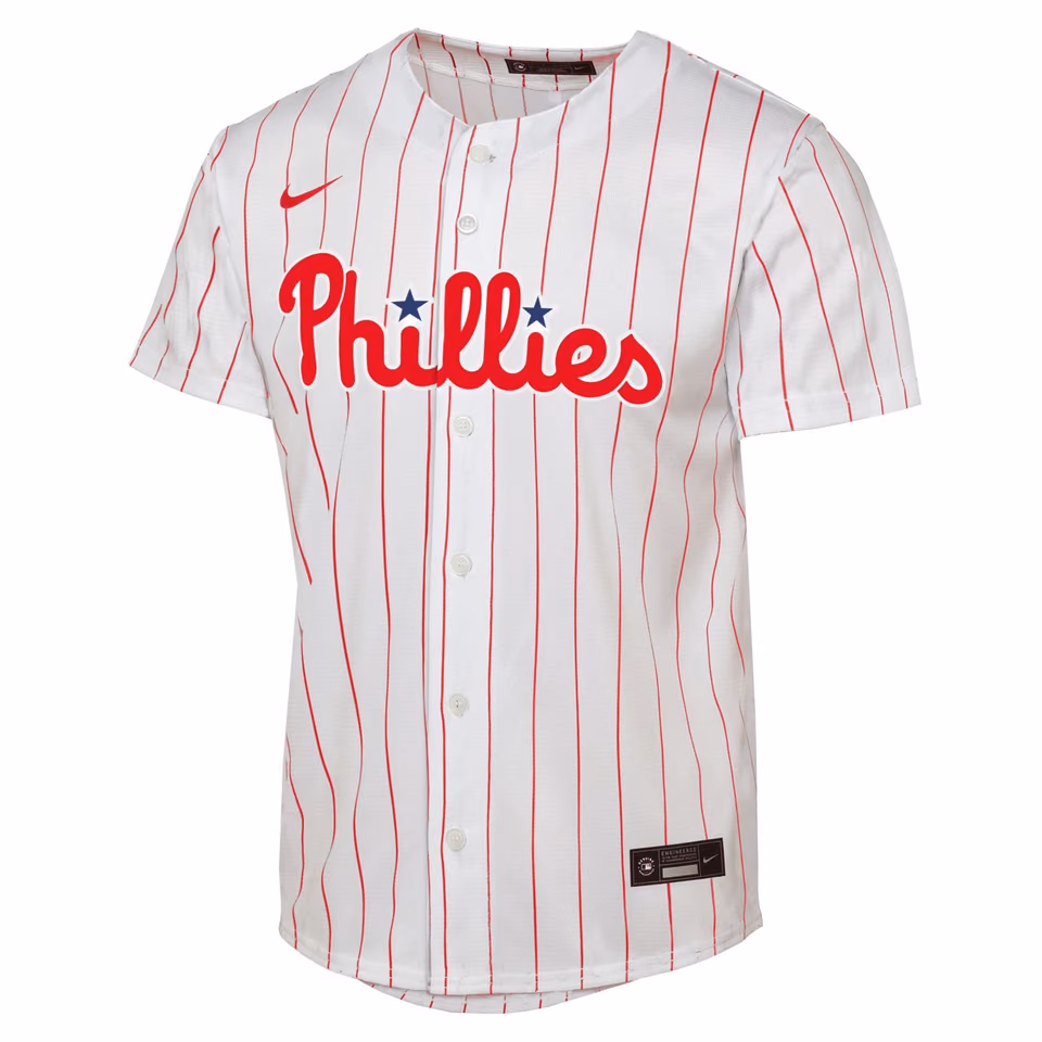 Bryce Harper #3 Philadelphia Phillies Nike Replica MLB Jersey Pinstripe (YOUTH) view 2