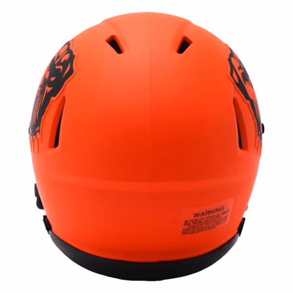 Cleveland Browns Rave Alternate NFL Speed Mini Helmet Orange view 2