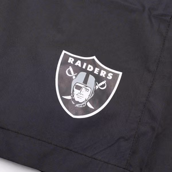 Las Vegas Raiders Enhanced Sport Fanatics NFL Shorts Black view 5