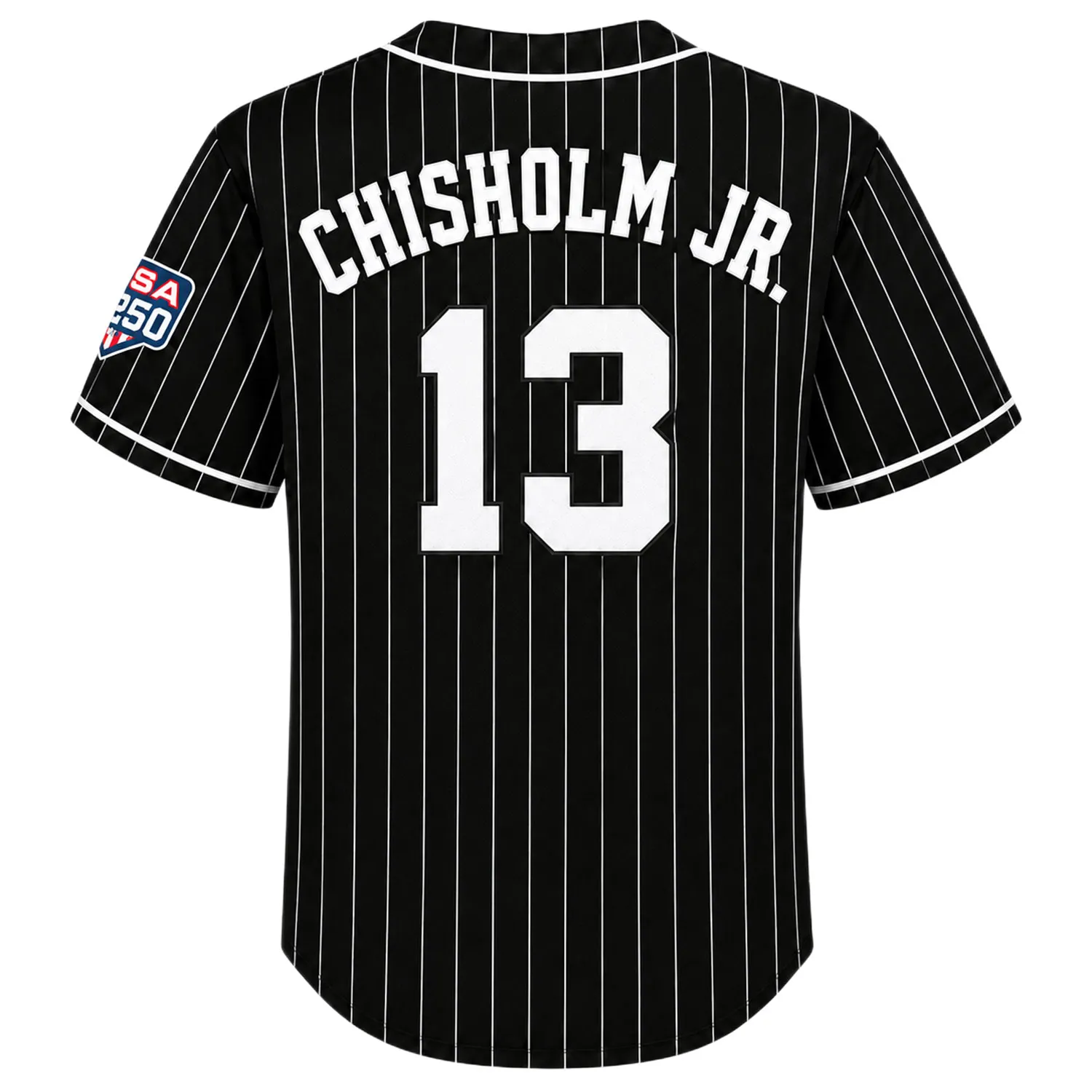 Jazz Chisholm Jr. Yankees Black Jersey 2026 Bold MLB Apparel