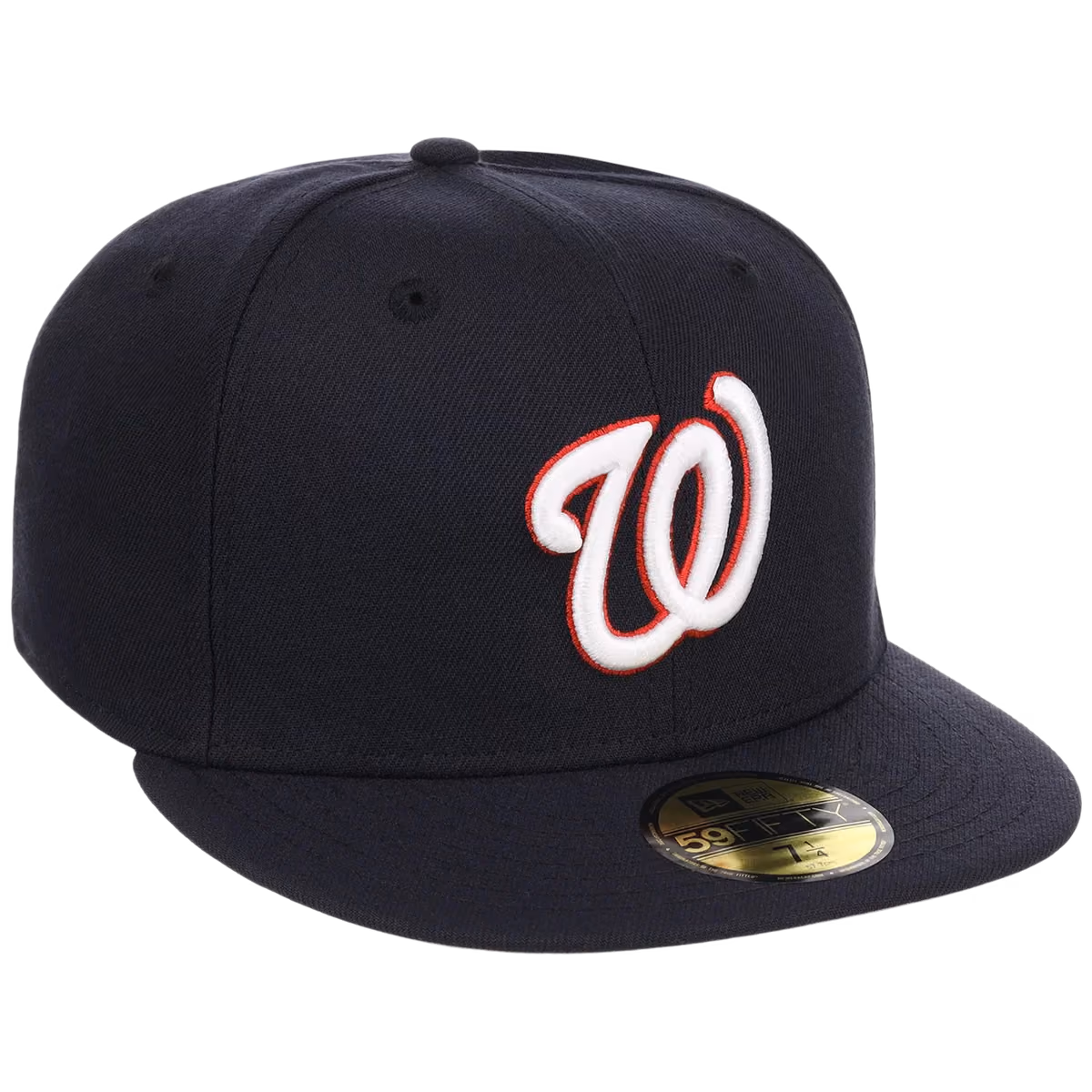 Washington Nationals MLB Cooperstown Authentic Collection New Era 59FIFTY (Navy/Navy) front view