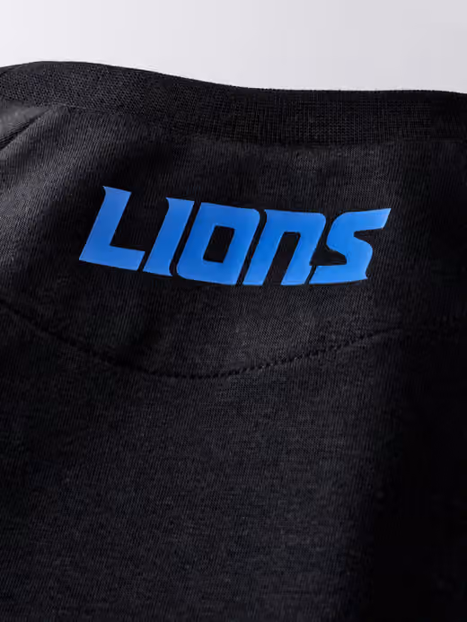 Detroit Lions 2026 NFL Rivalries Dri-FIT Crewneck Pullover Black view 6