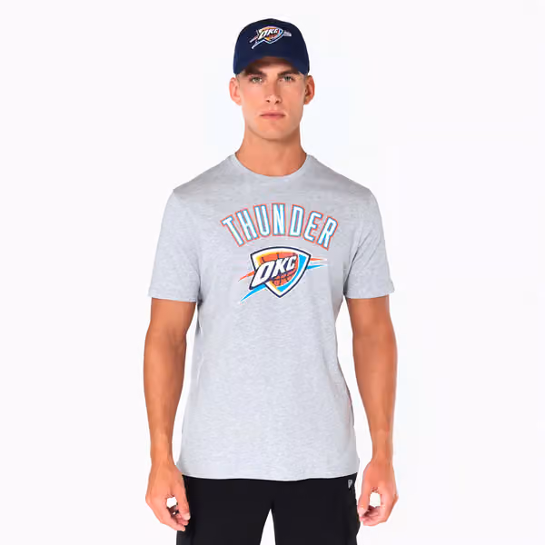 Oklahoma City Thunder Team Logo New Era NBA T-Shirt view 1
