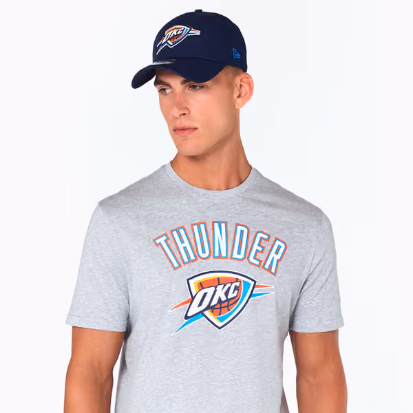 Oklahoma City Thunder Team Logo New Era NBA T-Shirt view 3