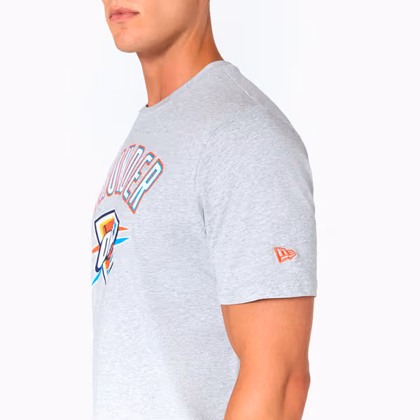Oklahoma City Thunder Team Logo New Era NBA T-Shirt view 4