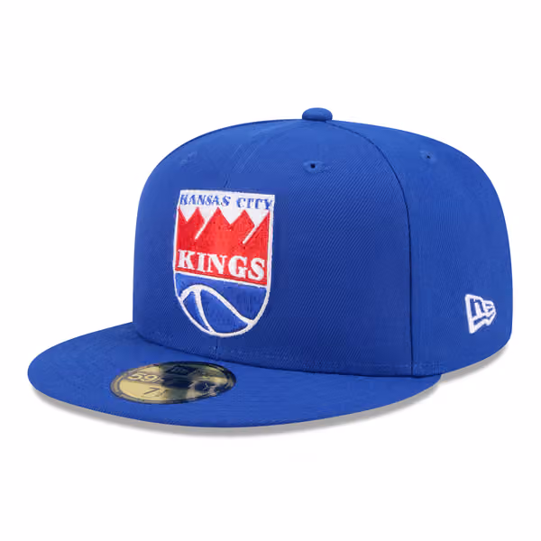 Kansas City Kings 1975-1985 Hardwood Classics 59FIFTY Fitted Cap Blue product photo