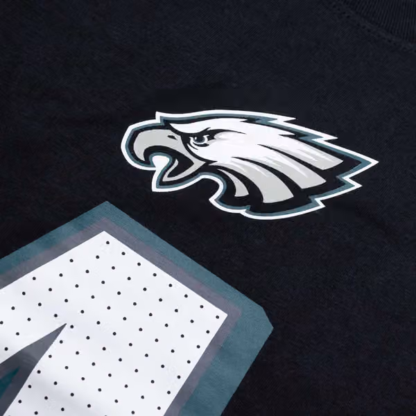 Jalen Hurts #1 Philadelphia Eagles Nike Player NFL T-Shirt Black view 5