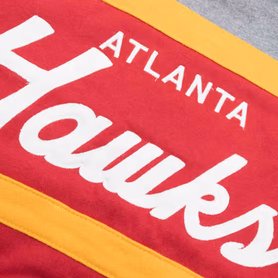 Atlanta Hawks Head Coach Mitchell & Ness NBA Hardwood Classics Hoodie view 4
