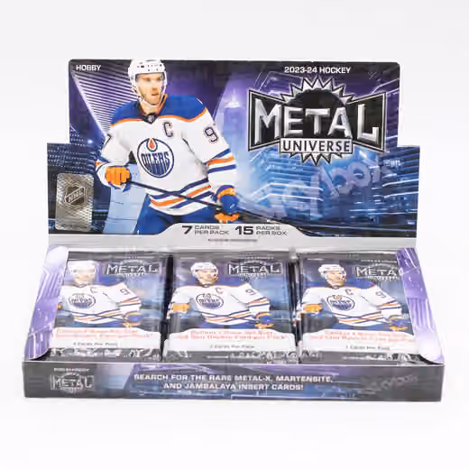 2023/24 Upper Deck Skybox Metal Universe Hockey NHL Hobby Box view 2