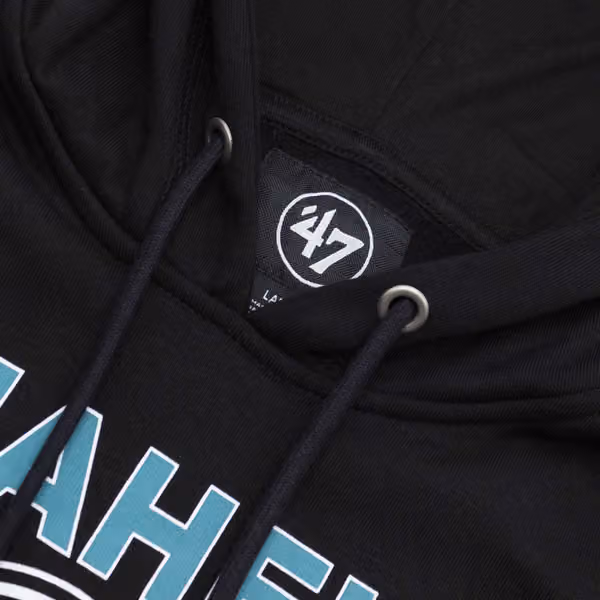 Anaheim Ducks Stripe '47 Burnside NHL Hoodie Black view 4