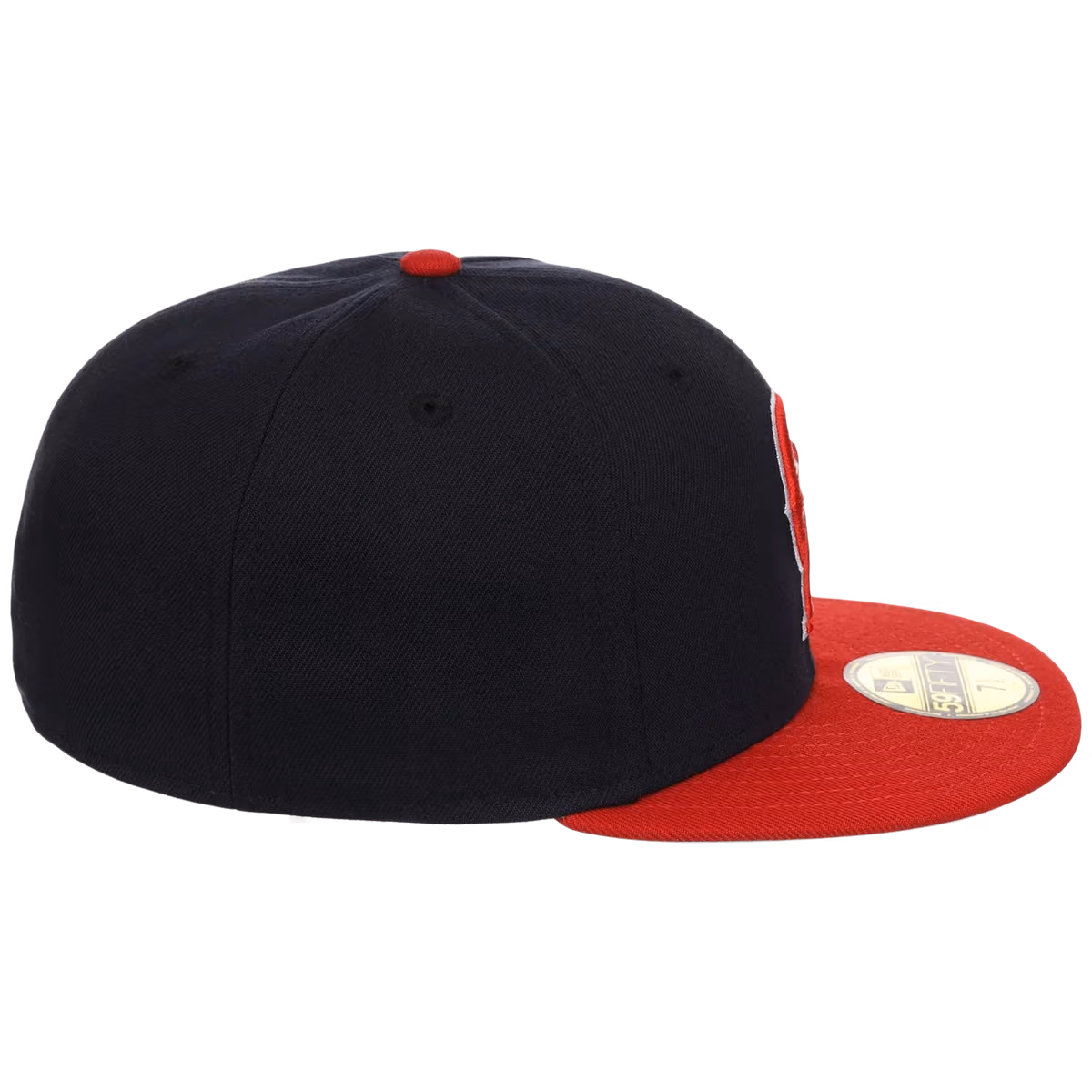 California Angels MLB Cooperstown Authentic Collection New Era 59FIFTY (Navy/Red) detail view