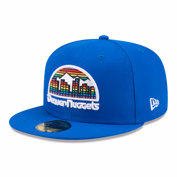 Denver Nuggets 1981-1992 Hardwood Classics 59FIFTY Fitted Cap Blue product photo