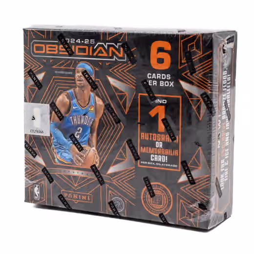 2024/25 Panini Obsidian Basketball NBA Hobby International Box view 1