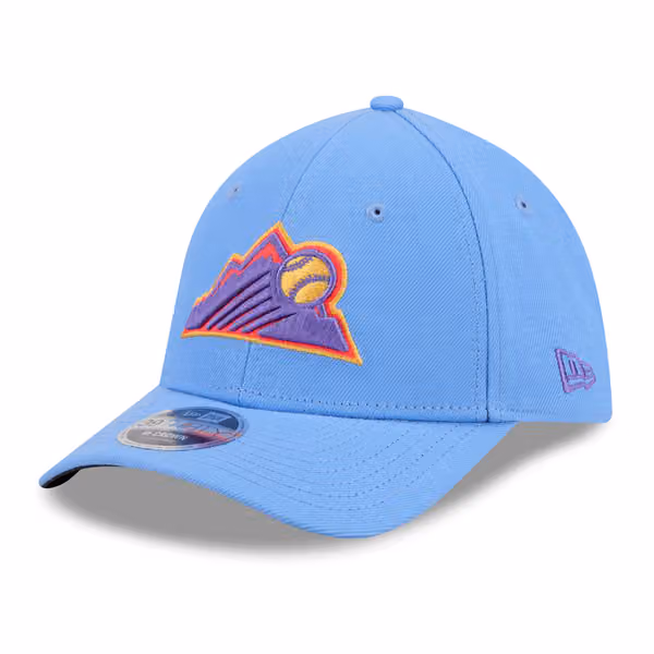 Colorado Rockies MLB City Connect 39THIRTY M-Crown Flex Cap Blau product photo
