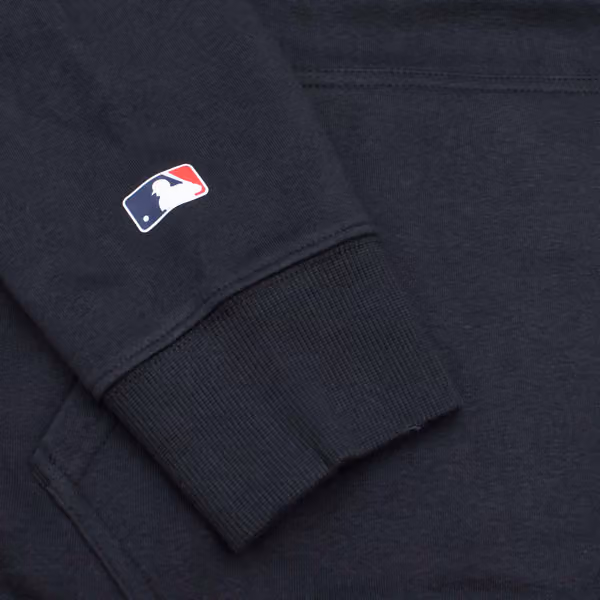 Miami Marlins Crest Logo Fanatics MLB Hoodie Black view 4