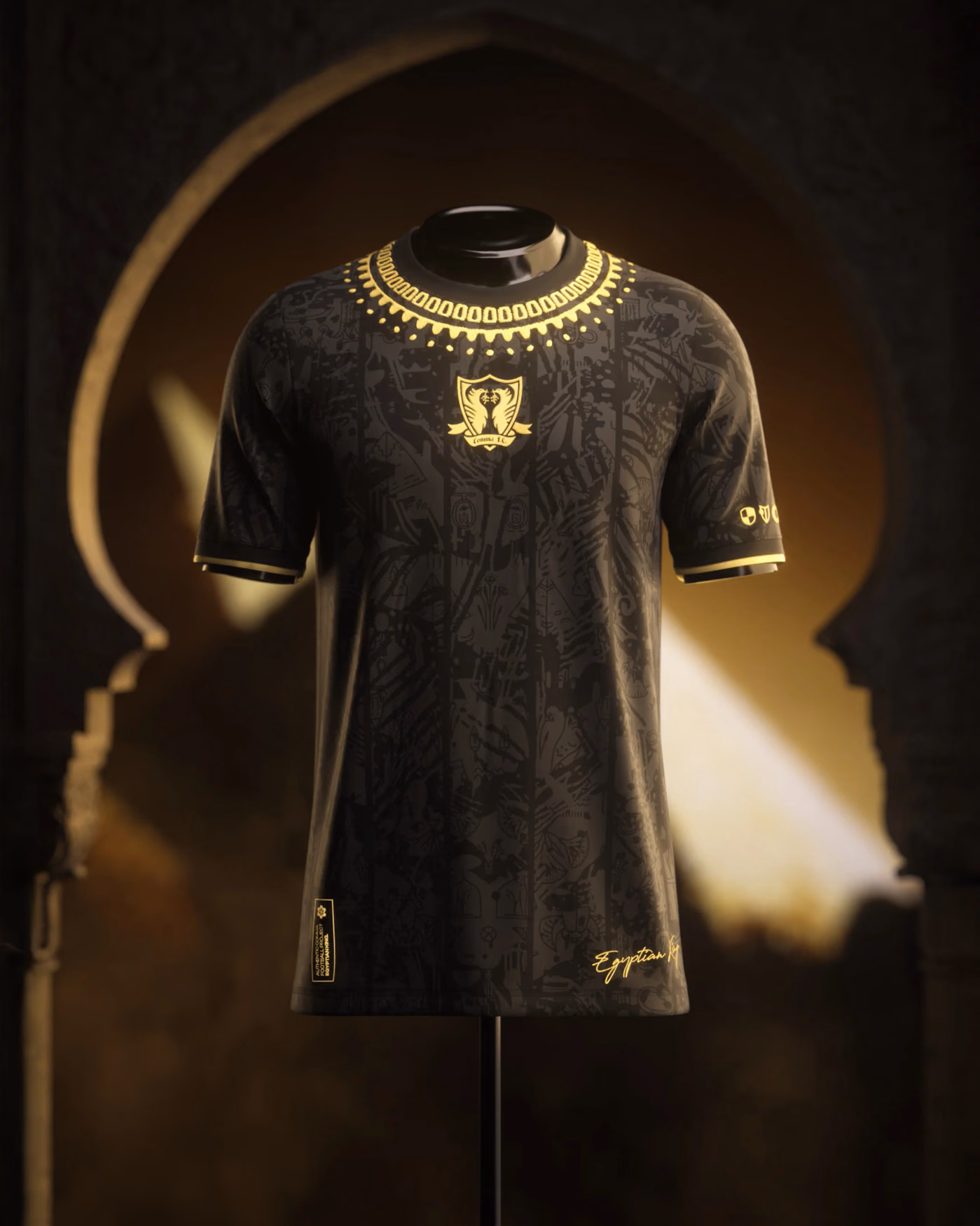Jersevo Custom Personalized Egyptian King Jersey (2025 Champions) front view
