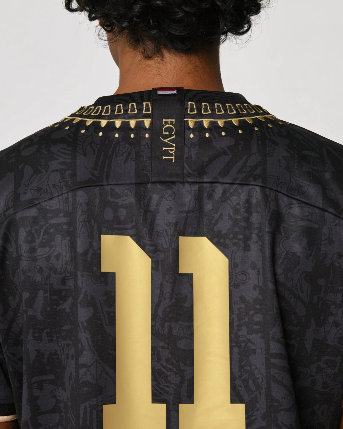 Jersevo Custom Personalized Egyptian King Jersey (2025 Champions) back view