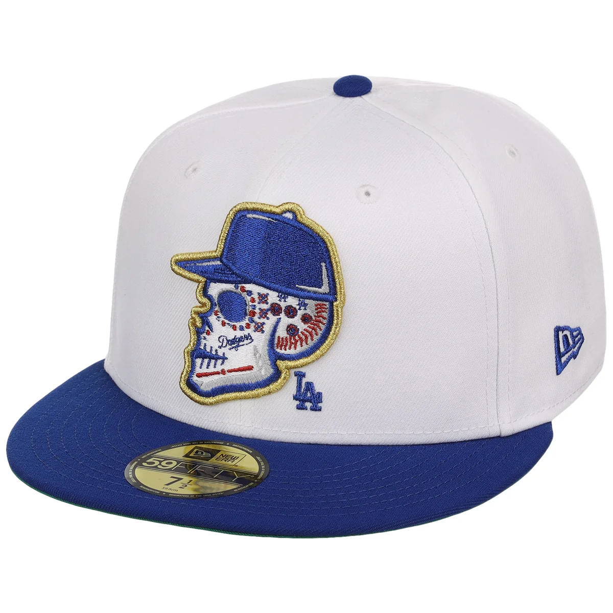 Los Angeles Dodgers MLB Friday Flux New Era 59FIFTY - White/Royal detail view