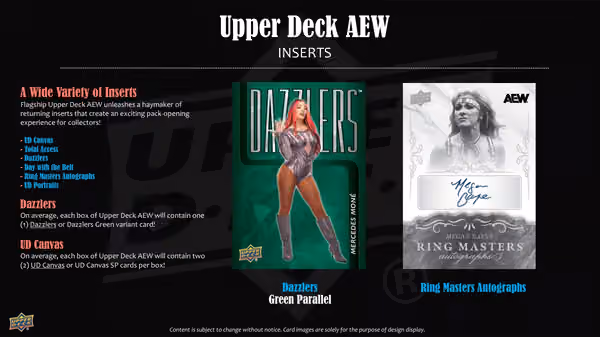 2026 Upper Deck AEW All Elite Wrestling Hobby Pack view 5