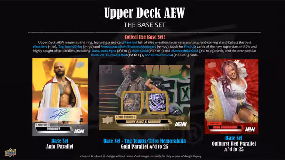 2026 Upper Deck AEW All Elite Wrestling Hobby Pack view 3