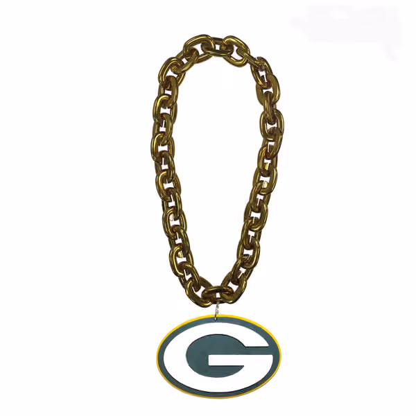 Green Bay Packers Big Logo NFL Fan Chain view 1