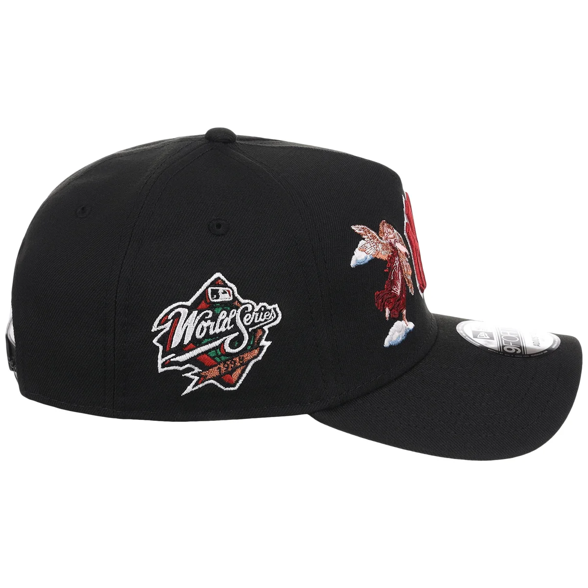 New York Yankees Angel New Era 9FORTY A-Frame detail view