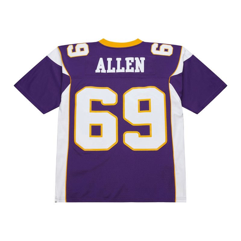 Jared Allen #69 Minnesota Vikings 2011 Legacy Throwback NFL Jersey Purple view 1