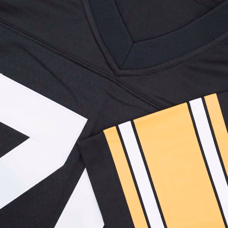 'Mean Joe' Greene #75 Pittsburgh Steelers 1976 Legacy Throwback NFL Jersey Black view 5