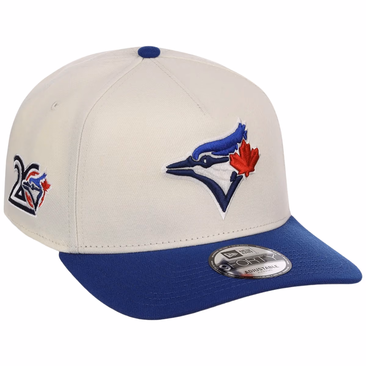 Toronto Blue Jays MLB Chrome OTC New Era 9FORTY A-Frame front view