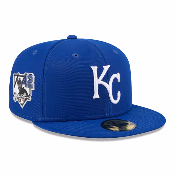 Kansas City Royals 2026 Jackie Robinson Day 59FIFTY Fitted Cap Blue product photo