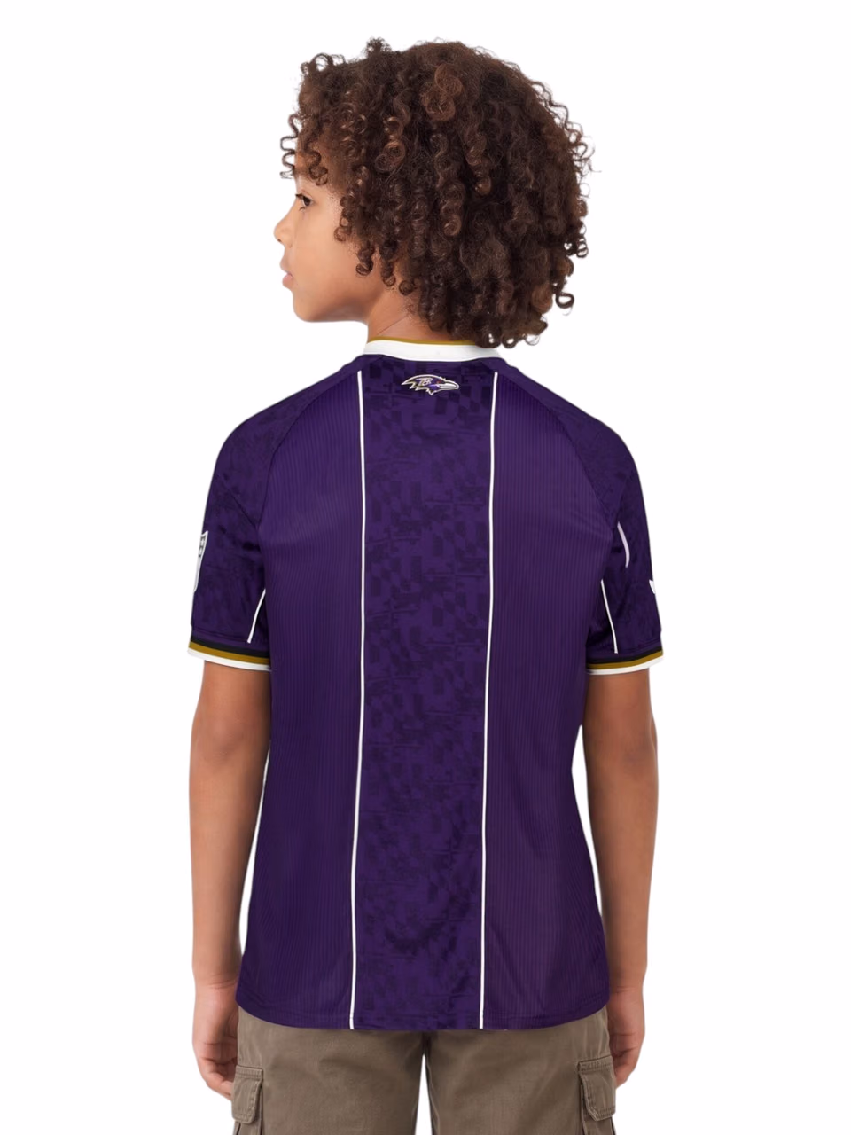 Baltimore Ravens 2026 Football x Football NFL Fan Jersey (YOUTH) view 2
