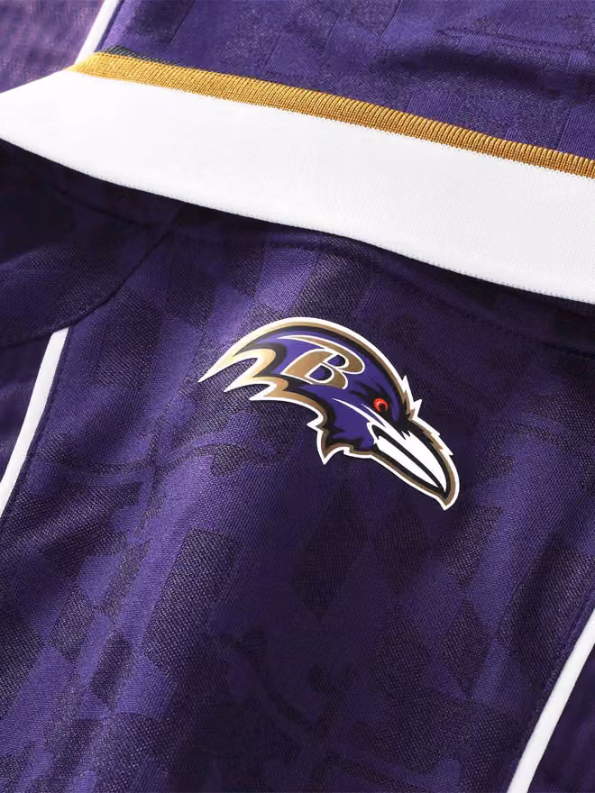 Baltimore Ravens 2026 Football x Football NFL Fan Jersey (YOUTH) view 8