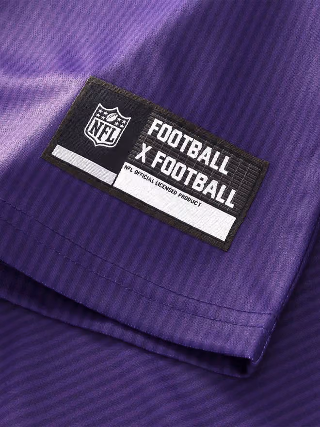 Baltimore Ravens 2026 Football x Football NFL Fan Jersey (YOUTH) view 7
