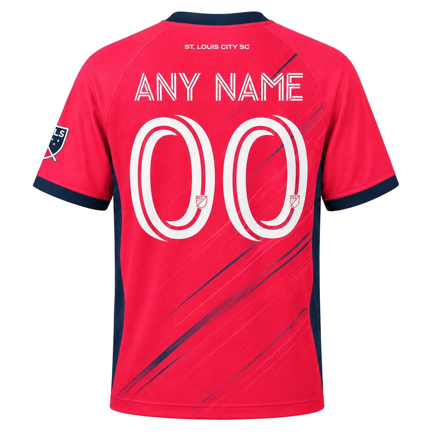 St. Louis City Soccer Jersey – Vibrant Custom Red