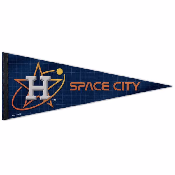 Houston Astros City Connect WinCraft Premium MLB Pennant view 1