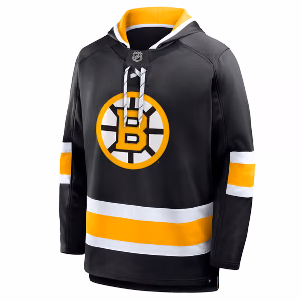 Boston Bruins Prime Timer Lacer NHL Hoodie Black view 1