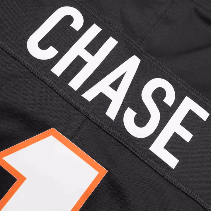 Ja'Marr Chase #1 Cincinnati Bengals Nike Vapor Untouchable Limited NFL Jersey Black view 4