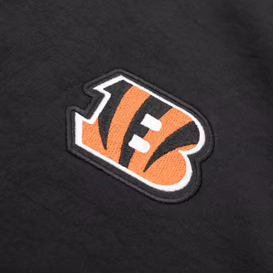 Cincinnati Bengals NFL Sideline Nike Coach Bomber Jacket view 4