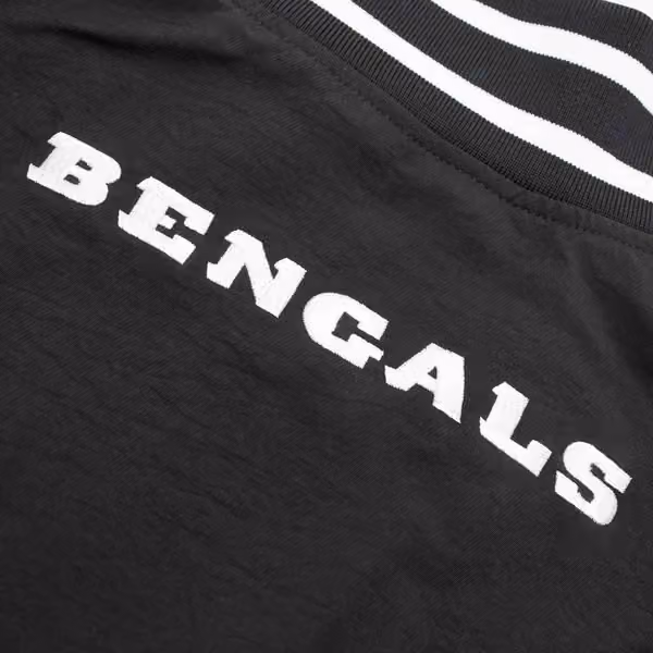 Cincinnati Bengals NFL Sideline Nike Coach Bomber Jacket view 6