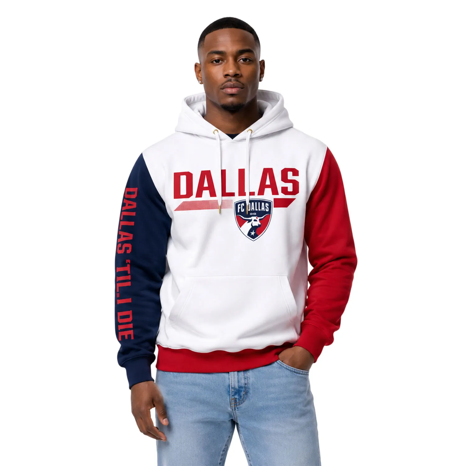 FC Dallas Retro Hoodie Custom Name & Number Legendary Fan Gift
