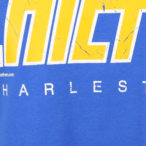 Slapshot Charlestown Chiefs Reg Dunlop #7 Hockey T-Shirt view 3