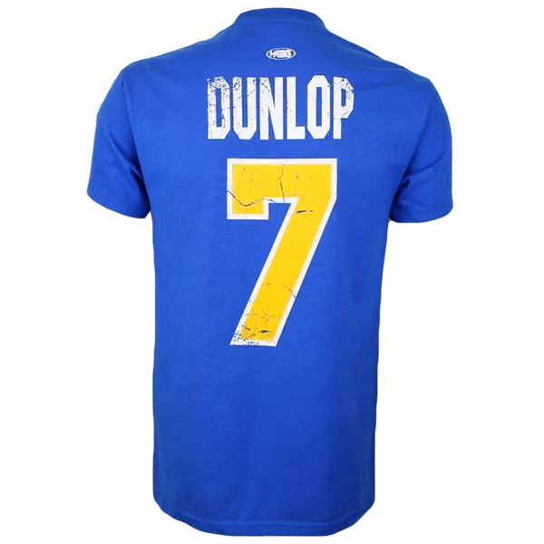 Slapshot Charlestown Chiefs Reg Dunlop #7 Hockey T-Shirt view 2